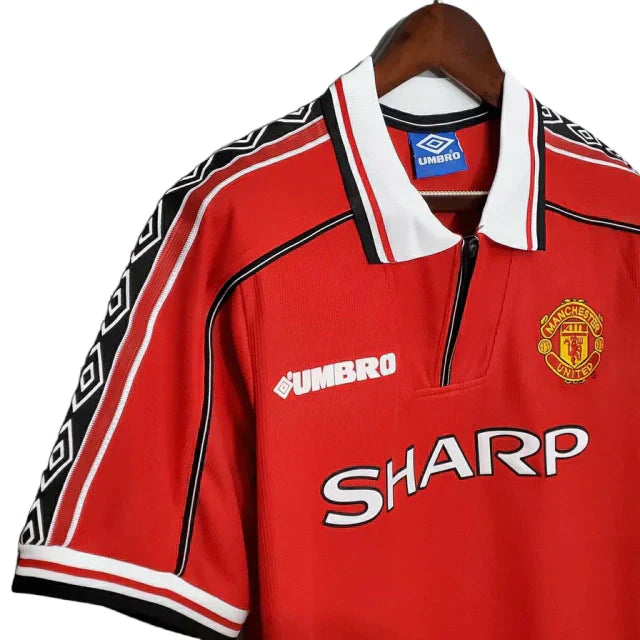Camisa Manchester United Retrô 1998/1999 Vermelha
