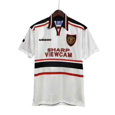 Camisa Manchester United Retrô 1997/1998 Branca