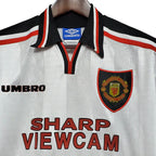 Camisa Manchester United Retrô 1997/1998 Branca