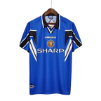 Camisa Manchester United Retrô 1996/1997 Azul
