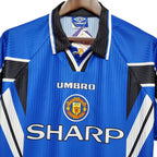 Camisa Manchester United Retrô 1996/1997 Azul