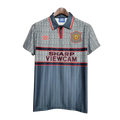 Camisa Manchester United Retrô 1995/1996 Cinza