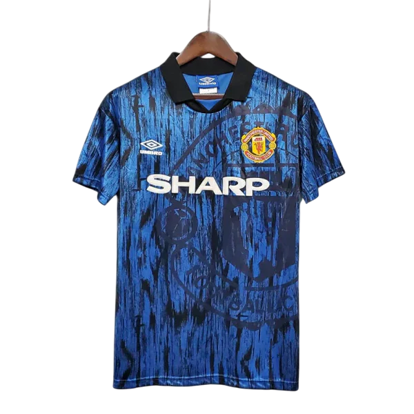 Camisa Manchester United Retrô 1992/1993 Azul
