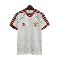 Camisa Manchester United Retrô 1991 Branca
