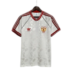 Camisa Manchester United Retrô 1991 Branca