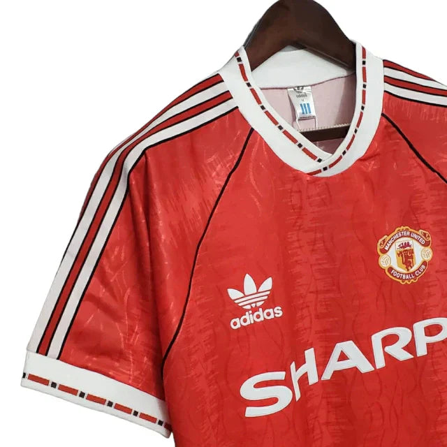 Camisa Manchester United Retrô 1990/1992 Vermelha