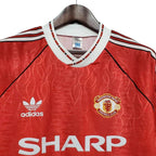 Camisa Manchester United Retrô 1990/1992 Vermelha