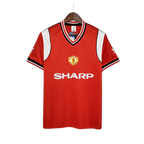 Camisa Manchester United Retrô 1985/1986 Vermelha