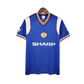 Camisa Manchester United Retrô 1985/1986 Azul