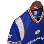 Camisa Manchester United Retrô 1985/1986 Azul