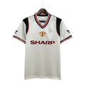 Camisa Manchester United Retrô 1985 Branca