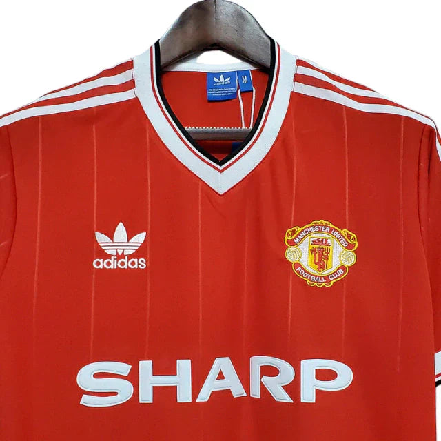 Camisa Manchester United Retrô 1983/1984 Vermelha
