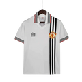Camisa Manchester United Retrô 1975/1980 Branca - Admiral