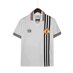 Camisa Manchester United Retrô 1975/1980 Branca - Admiral