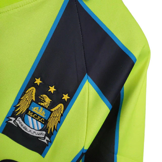 Camisa Manchester City Retrô 1997/1998 Azul