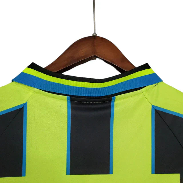 Camisa Manchester City Retrô 1997/1998 Azul