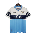 Camisa Retrô Lazio Macron 2018/19 Masculino Branco e Azul
