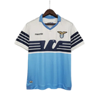 Camisa Retrô Lazio Macron 2018/19 Masculino Branco e Azul