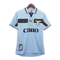 Camisa Lazio Retrô 1999/2000 Azul e Preta