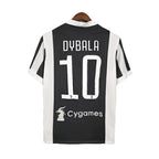 Camisa Juventus Retrô 2017/2018 Preta e Branca