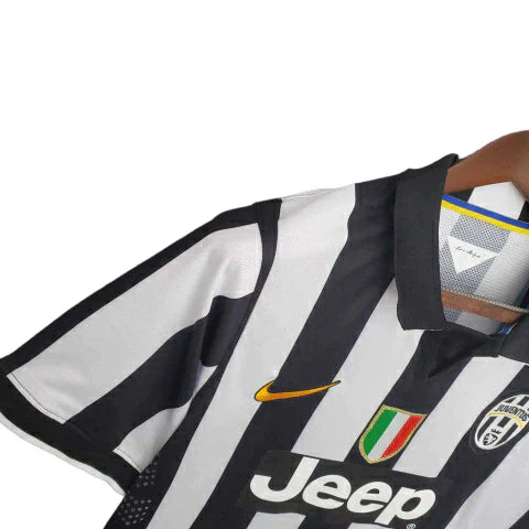 Camisa Juventus Retrô 2014/2015 Preta e Branca