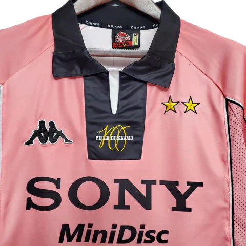 Camisa Juventus Retrô 1997/1998 Rosa