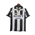 Camisa Juventus Retrô 1997/1998 Preta e Branca