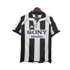Camisa Juventus Retrô 1997/1998 Preta e Branca