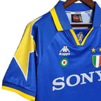 Camisa Juventus Retrô 1995/1997 Azul e Amarela