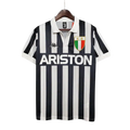 Camisa Juventus Retrô 1984/1985 Preta e Branca