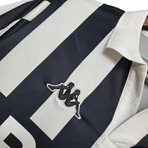 Camisa Juventus Retrô 1984/1985 Preta e Branca