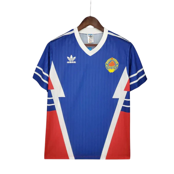 Camisa Iugoslávia Retrô 1990 Azul