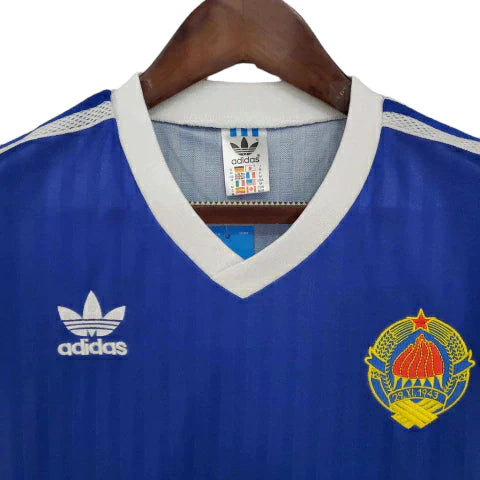 Camisa Iugoslávia Retrô 1990 Azul