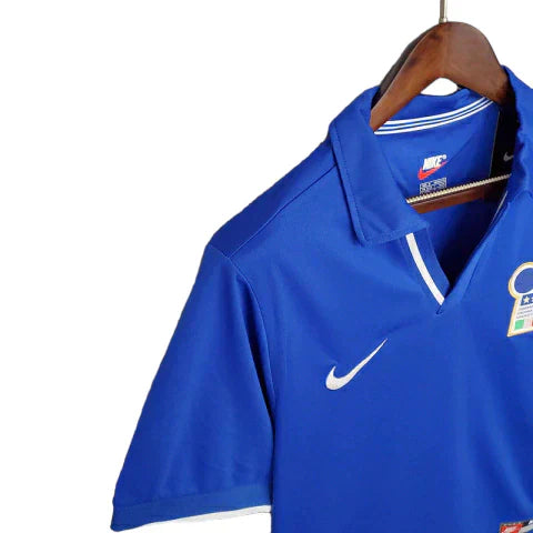 Camisa Itália Retrô 1998 Azul