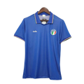 Camisa Itália Retrô 1990 Azul - Diadora