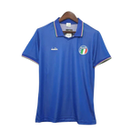 Camisa Itália Retrô 1990 Azul - Diadora