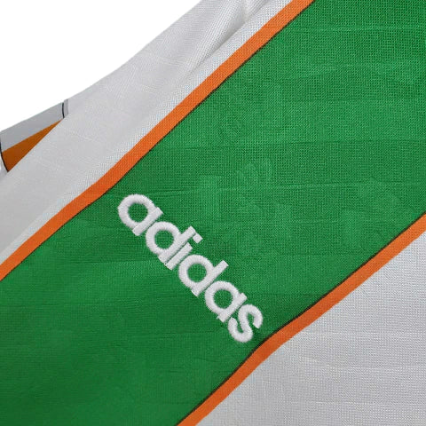 Camisa Irlanda Retrô 1994 Branca e Verde
