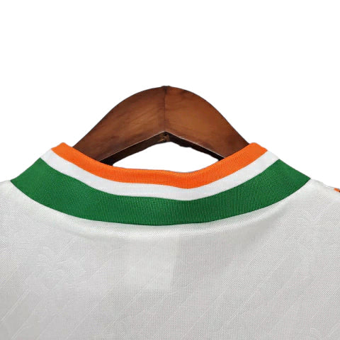 Camisa Irlanda Retrô 1994 Branca e Verde