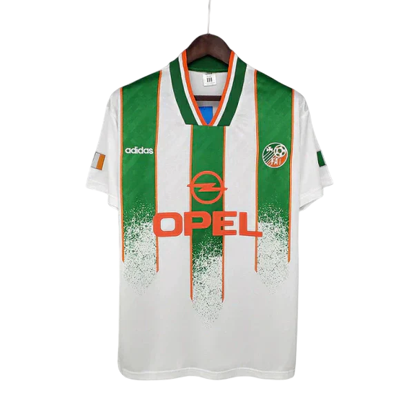 Camisa Irlanda Retrô 1994 Branca e Verde