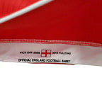 Camisa Inglaterra Retrô 2008/2009 Vermelha