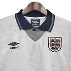 Camisa Inglaterra Retrô 1990 Branca