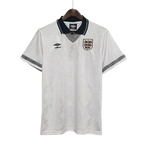 Camisa Inglaterra Retrô 1990 Branca