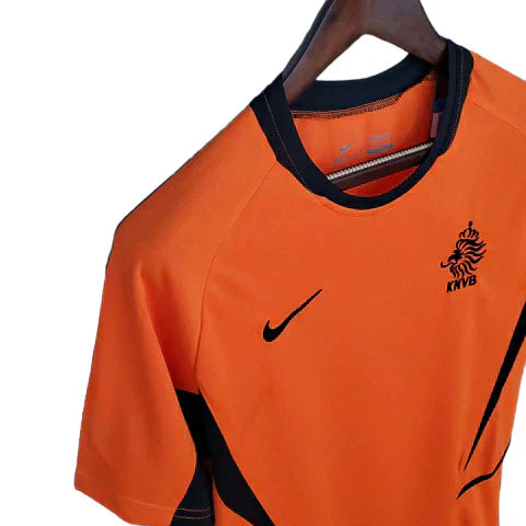 Camisa Holanda Retrô 2002 Laranja