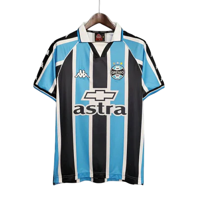 Camisa Grêmio Retrô 1988/99- - Masculino- Azul