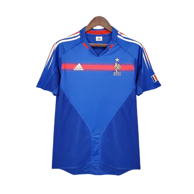 Camisa França Retrô 2004 Azul