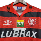 Camisa Flamengo Retrô 1995 Vermelha e Preta