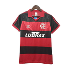 Camisa Retrô Flamengo I Home 1990/91 Masculino Vermelho e Preto