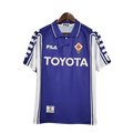 Camisa Retrô Fiorentina Fila 1999/2000 Masculino Roxa e Branca