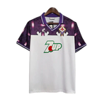 Camisa Fiorentina Retrô 1992/1993 Branca e Roxa - Lotto