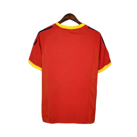 Camisa Espanha Retrô 2002 Vermelha
